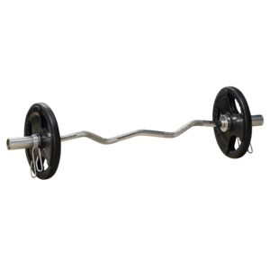 Vægtskive, sæt med 2, 10 kg pr. plade, tre håndtag, gulvbeskyttende gummibelægning, metal