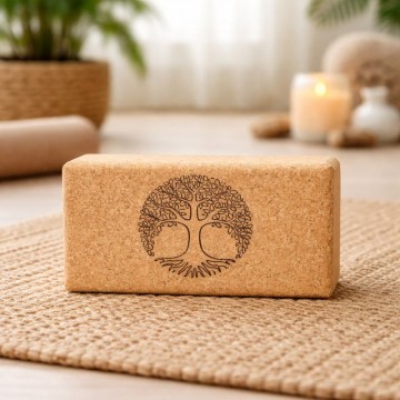 Yogablok livets træ - Yoga blok - GodKarmaShop