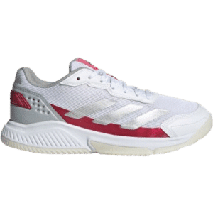adidas Courtquick Padel W - Cloud White/Silver Metallic/Lucid Pink