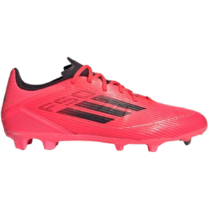 adidas F50 League FG/MG - Turbo/Aurora Black/Platinum Metallic