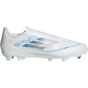 adidas F50 League Laceless FG /MG - Cloud White/Silver Metallic