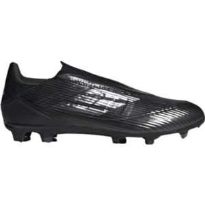 adidas F50 League Laceless Firm MG - Core Black/Iron Metallic/Gold Metallic