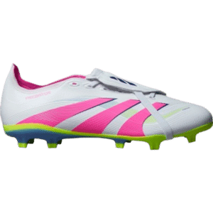 adidas Predator League Fold Over Tongue FG/MG - Cloud White/Lucid Pink/Lucid Lemon