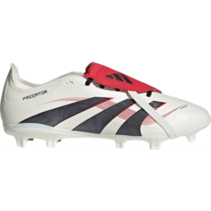 adidas Predator League Fold-Over Tongue Firm - Off White/Core Black/Pure Ruby