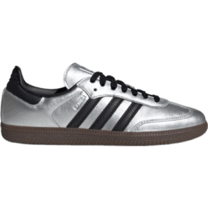 adidas Samba OG W - Silver Metallic/Core Black/Gum