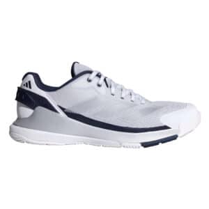 Adidas Crazyquick LS Men Padelsko (Cloud White/Silver Metallic/Dark Blue) - 41 1/3