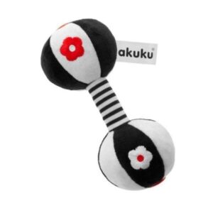 Akuku Plush rattle DUMBBELL