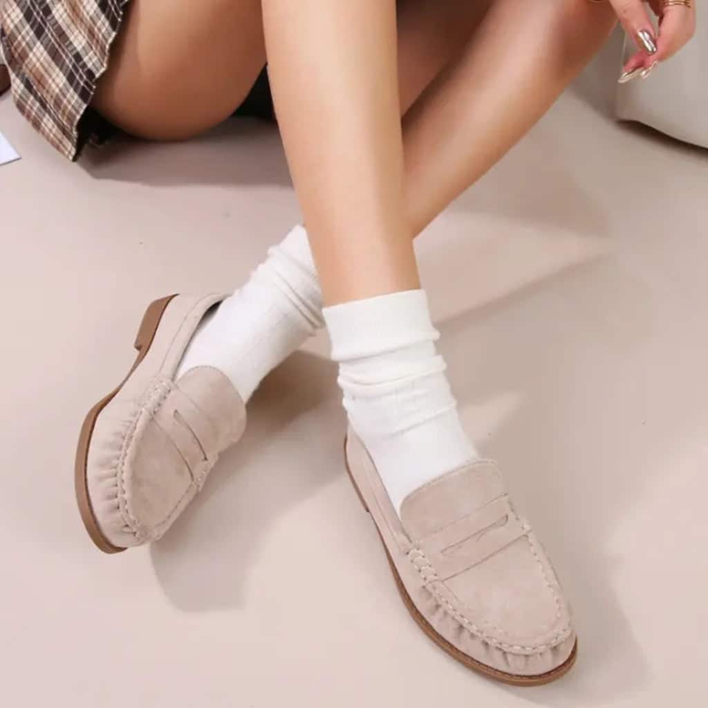 Briala dame loafers OP16-59 - Beige