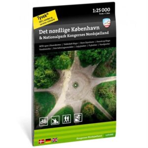 Calazo Nordlige København & Nationalpark Kongernes Nordsj 1:25000
