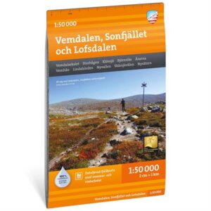 Calazo Vemdalen, Sonfjället & Lofsdalen 1:50000