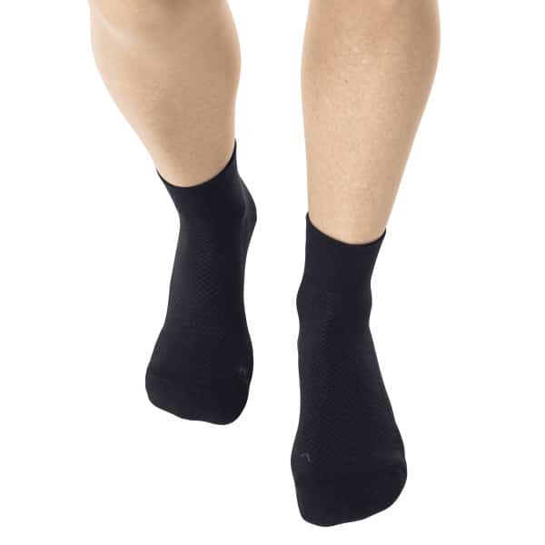 Funq Wear Wide+ Active Cushin Quarter, 39-41, Sort