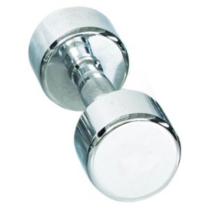 Gymstick Pro Chrome Dumbbell 5kg - single