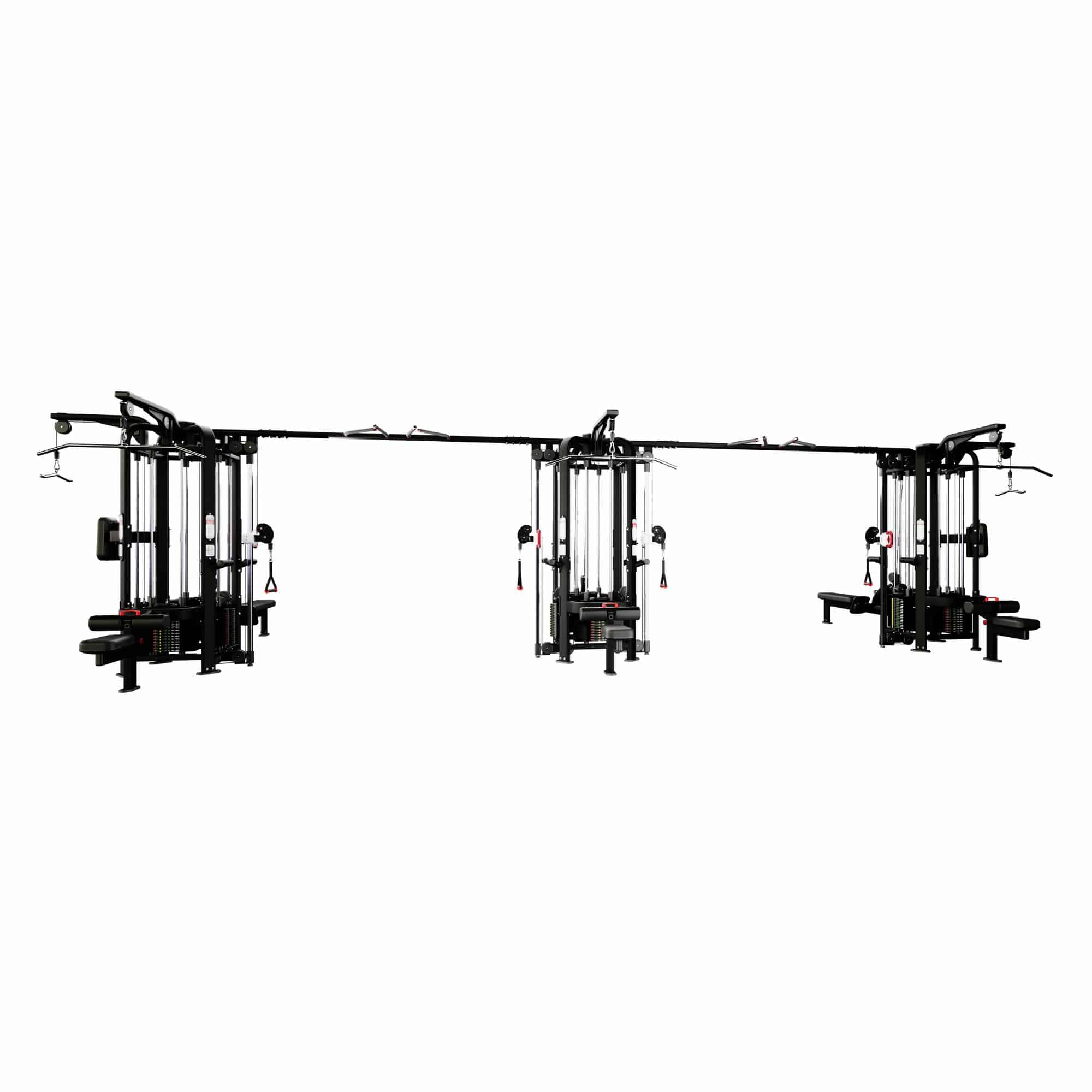Nautilus Inspiration Multi-Stations 14 multistation med 14 kabelstationer og pull-up, Lock N Load vægtstakke og justerbare cable cross systemer