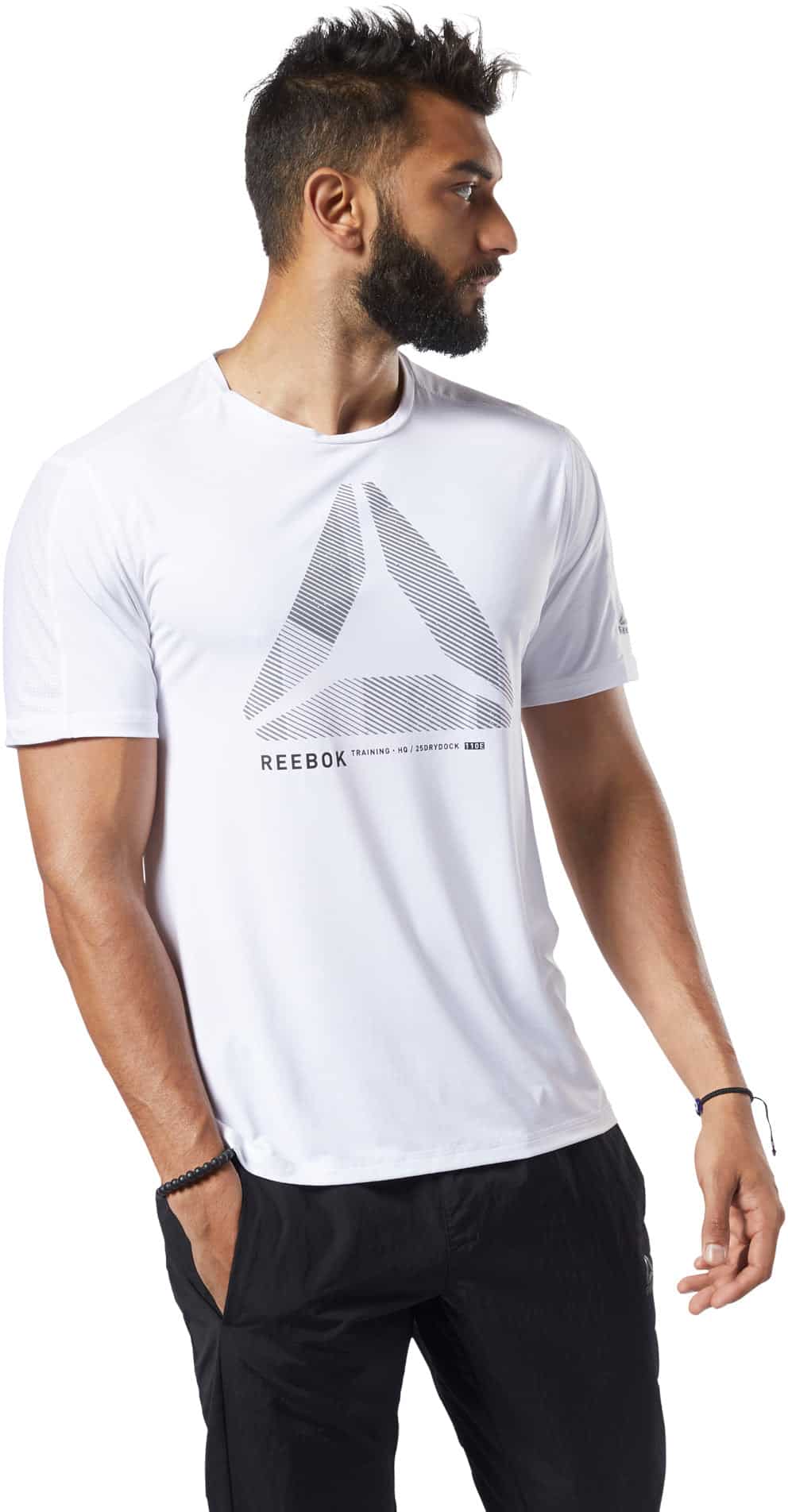 Reebok One Series Training Activchill Move Tee Herre 2xl Hvid